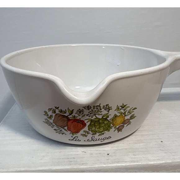 Corning Ware P-89-B 2 1/2 Cup La Sauge Sauce Pan White With Handle - Picture 2 of 10
